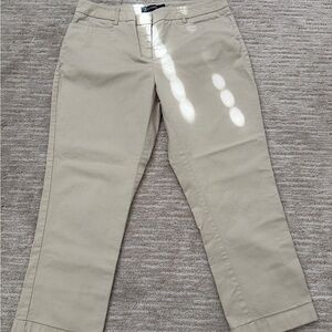New York & Company Khaki Trousers